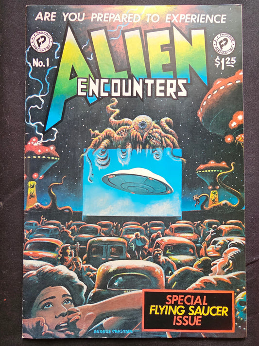 Alien Encounters #1 - FantaCo Enterprises (1981) - VF Condition