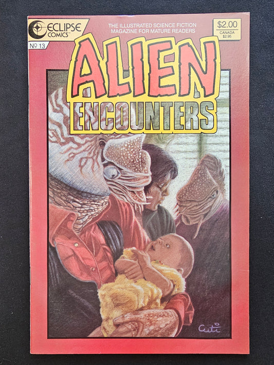 Alien Encounters #13 (1986) - Eclipse Comics - VF+ Condition