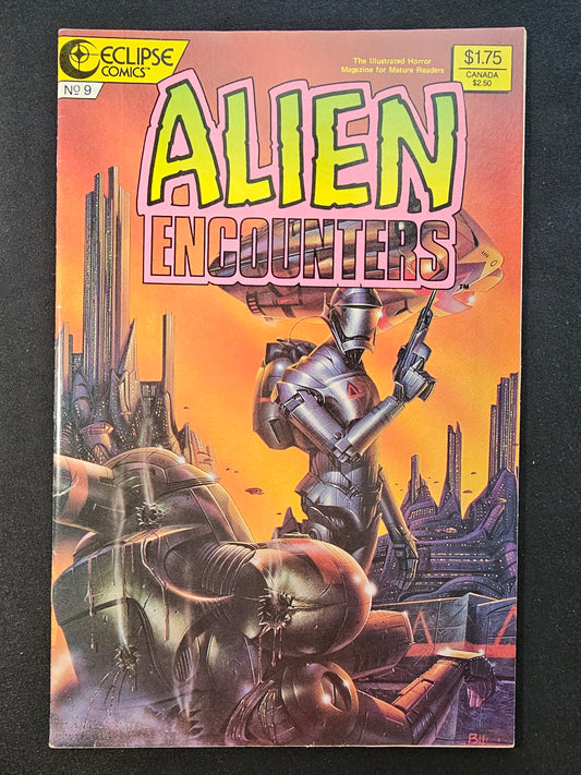 Alien Encounters #9 (1986) - Eclipse Comics - VF+ Condition