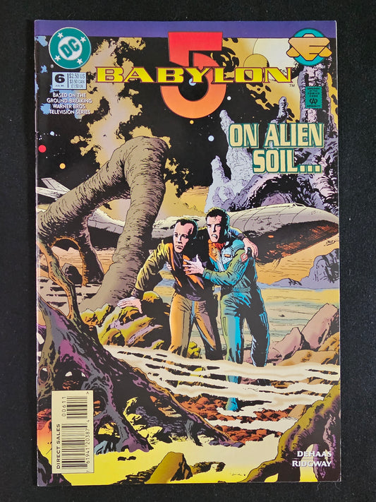 Babylon 5 #6 (July 1995) - On Alien Soil - FN/VF Condition