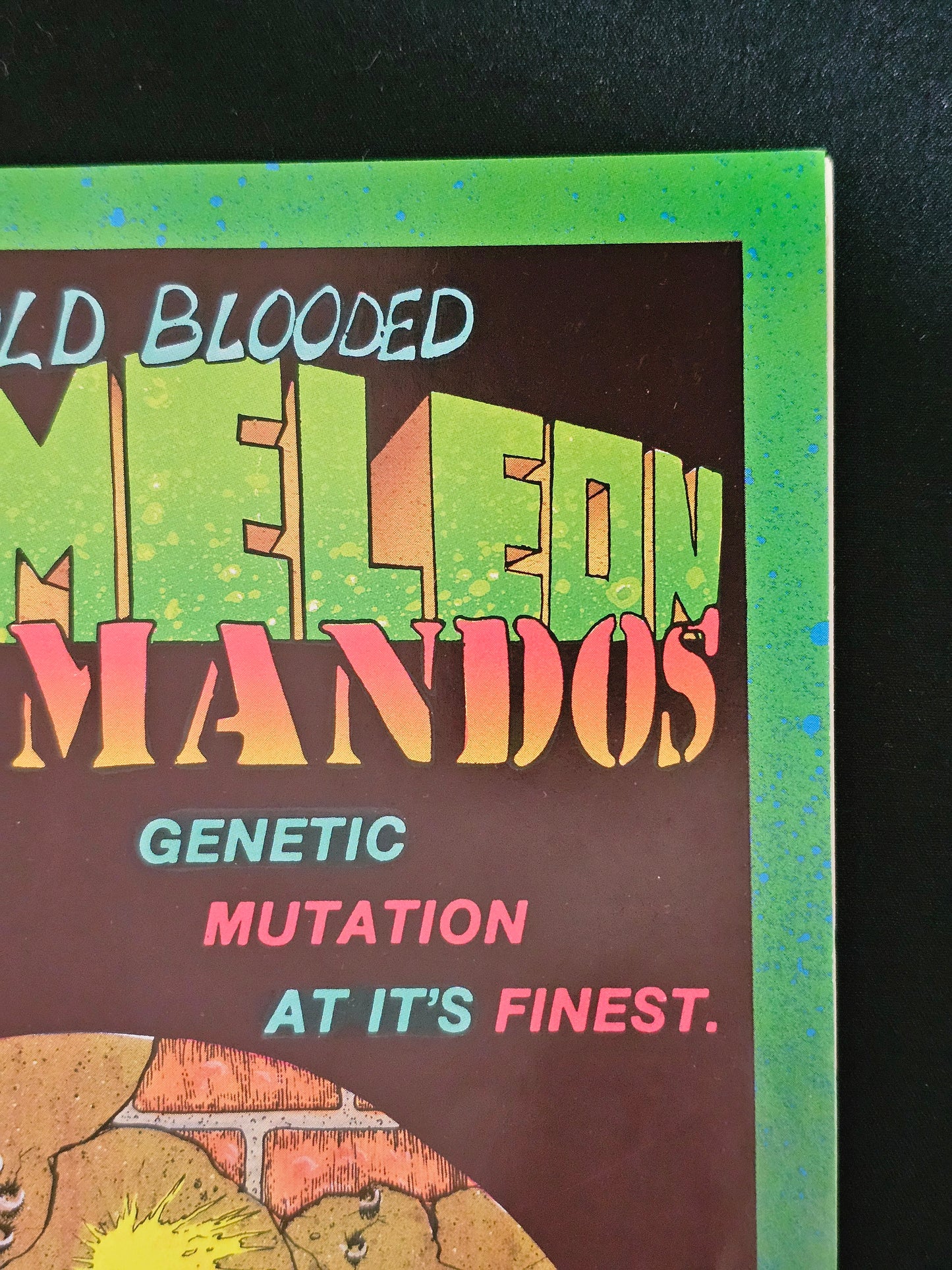 Cold Blooded Chameleon Commandos #1 & #2 Lot (Blackthorne, 1986) VF-VF/NM