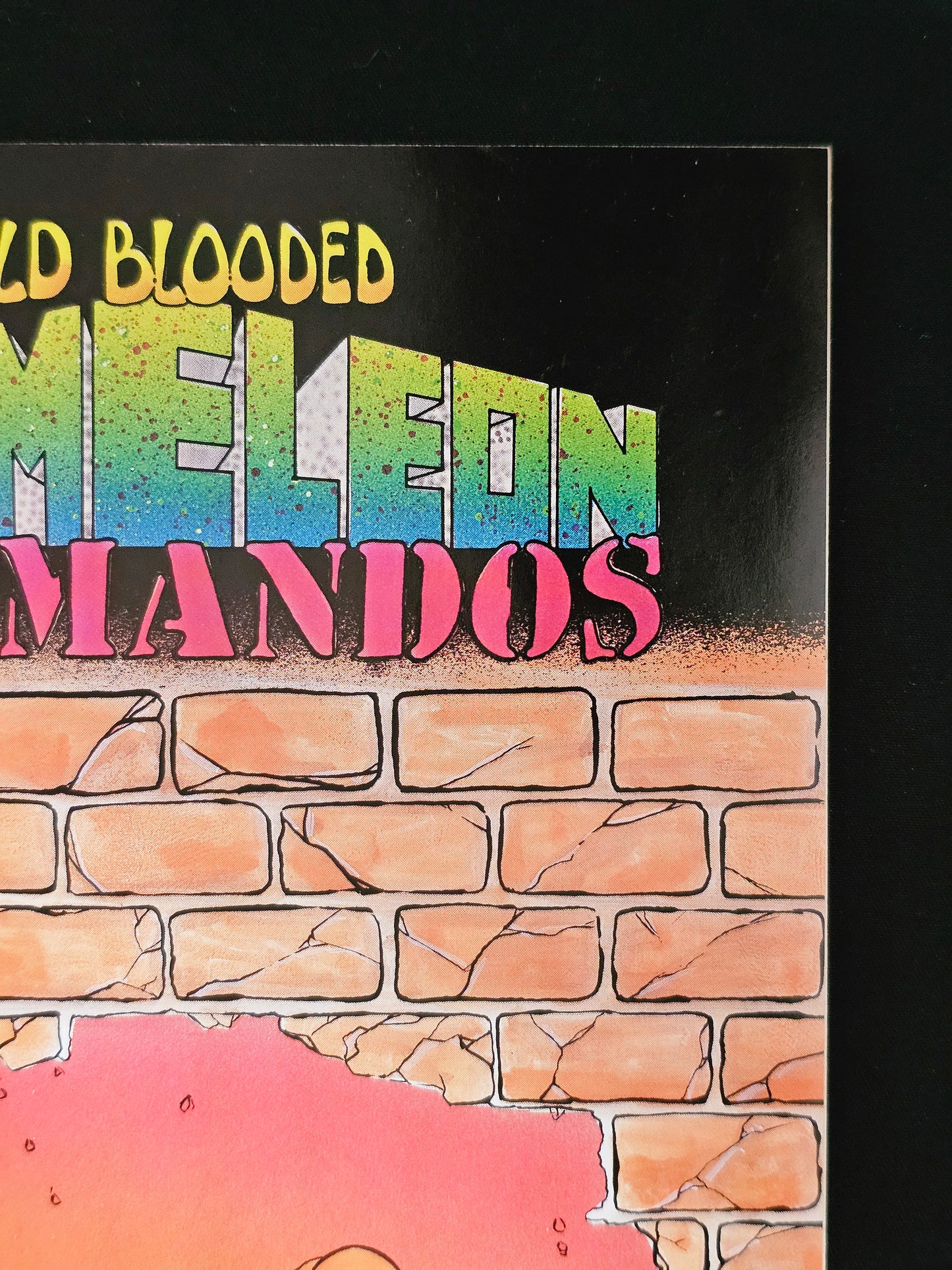 Cold Blooded Chameleon Commandos #1 & #2 Lot (Blackthorne, 1986) VF-VF/NM