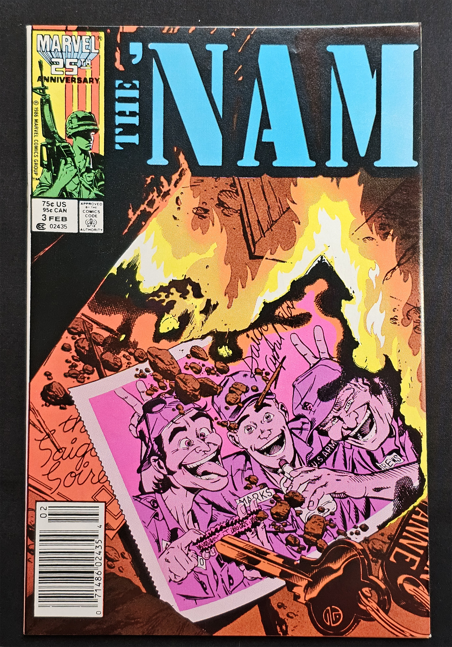 The 'Nam #3 (1987) - Newsstand Variant - VF Condition