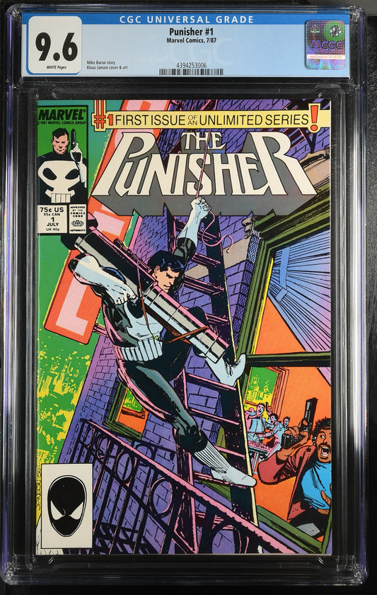 Punisher #1 (1987) - Marvel Comics - CGC 9.6